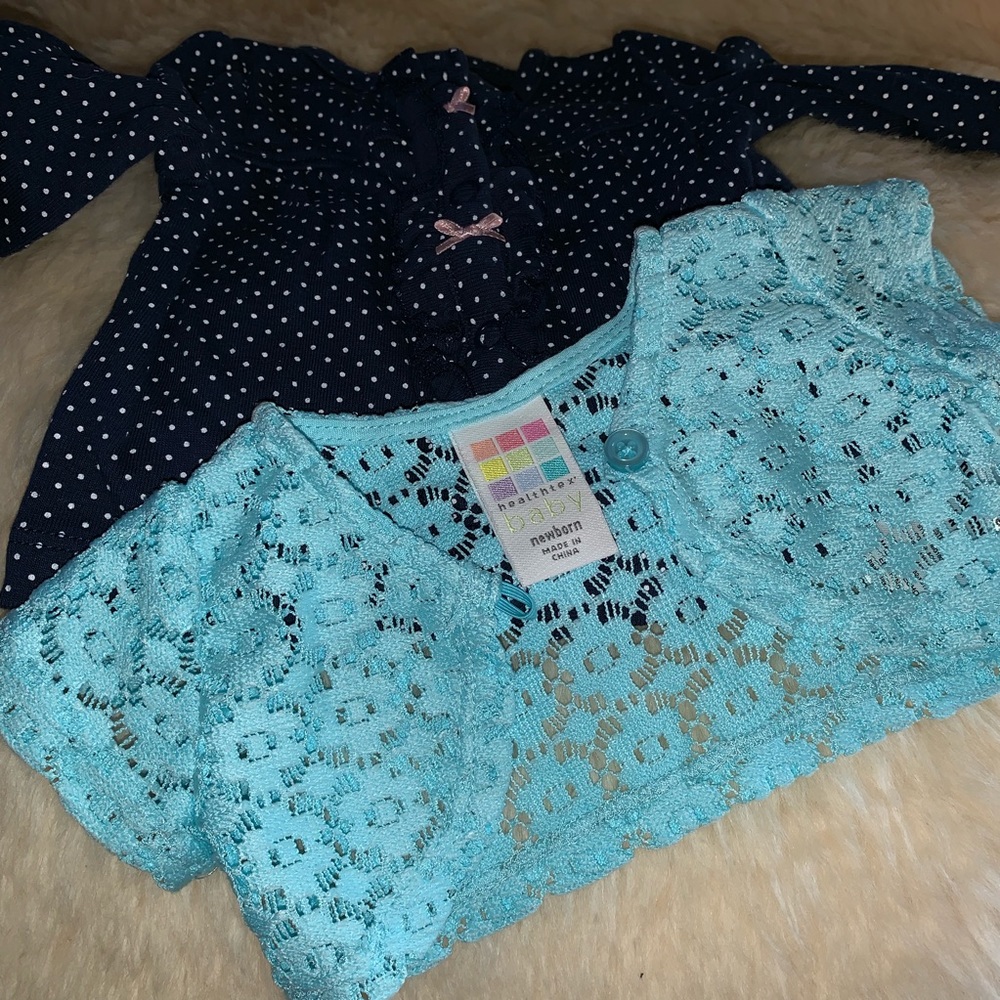 Bundle Two Newborn Sweaters